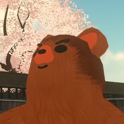 apeache's avatar, a 3d brown bear